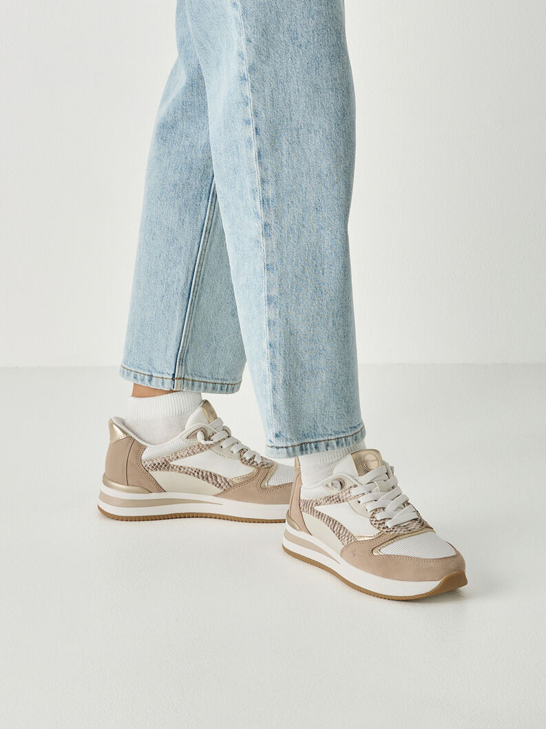 Sneaker, BEIGE COMB, hi-res