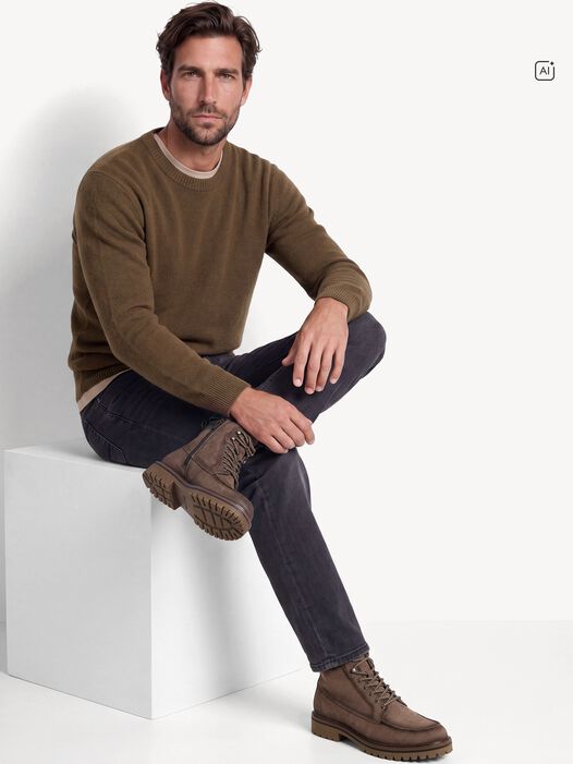 Enkellaarsje, TAUPE, hi-res