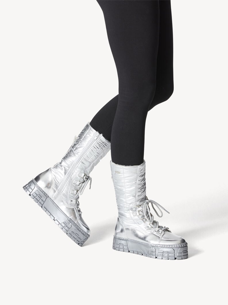 Boots - silver warm lining, SILVER, hi-res