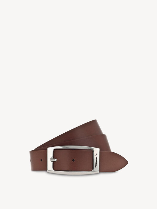 Leren riem, cognac, hi-res