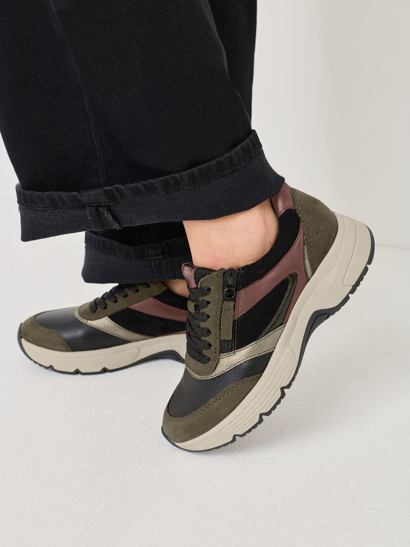 Sneaker - khaki, OLIVE COMB, hi-res