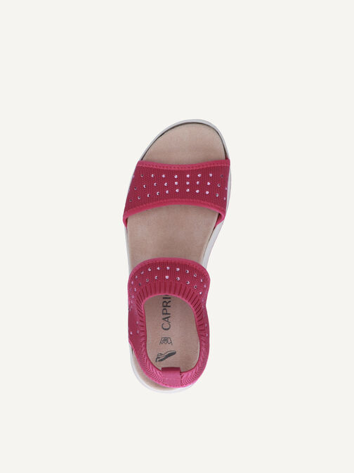 Sandal, PINK KNIT, hi-res