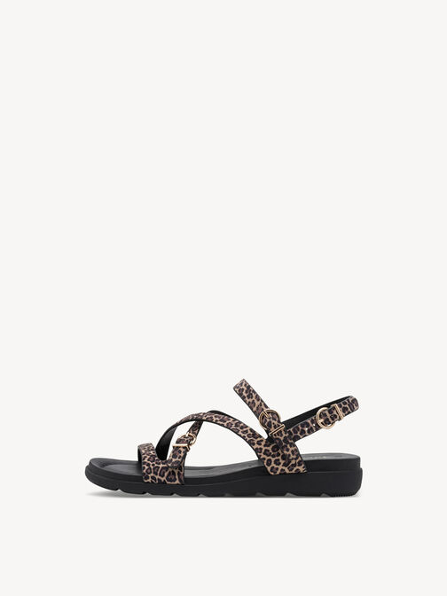 Heeled sandal, LEOPARD, hi-res