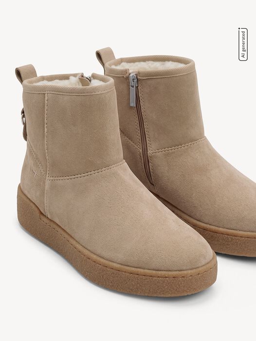 Enkellaarsje, TAUPE, hi-res