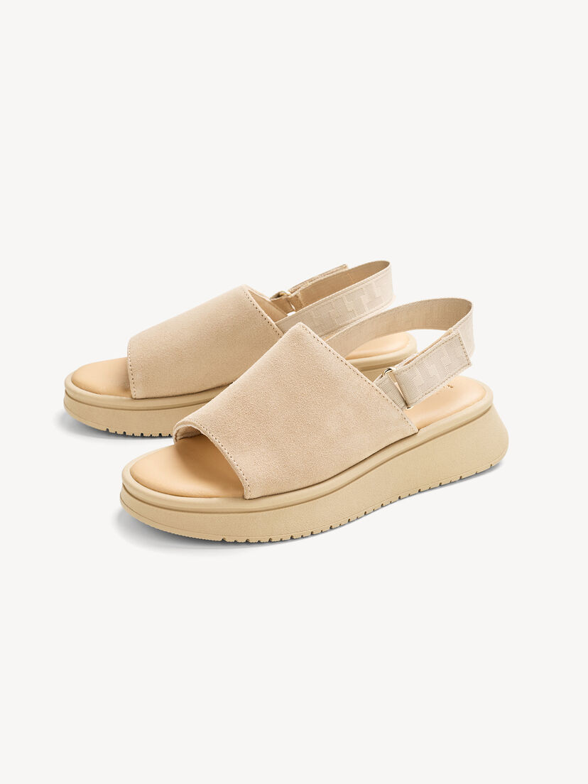 Sandaaltje, beige, hi-res