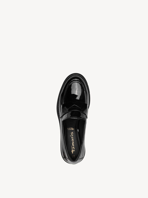 Slipper, BLACK PATENT, hi-res