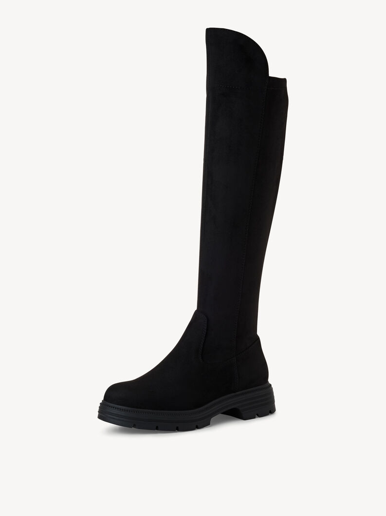 Overknee boots - black, BLACK, hi-res