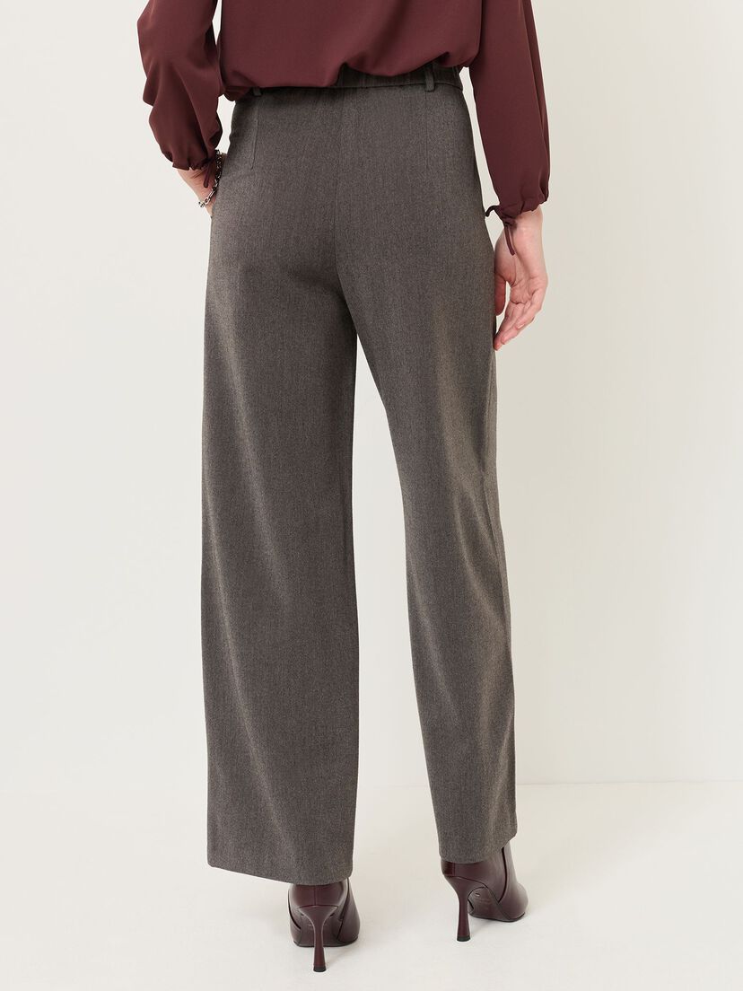 Broek - bruin, Mid Brown Melange, hi-res