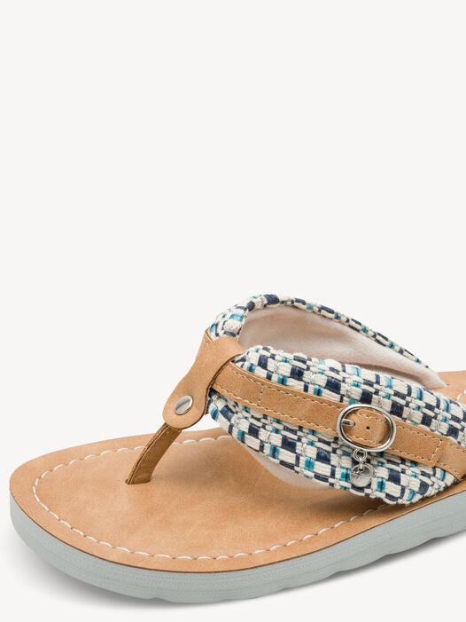 Flip Flops, BLUE COMB, hi-res