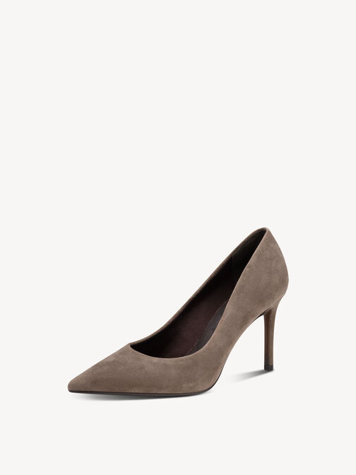 Escarpin, TAUPE SUEDE, hi-res