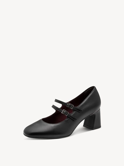 Escarpin, BLACK, hi-res