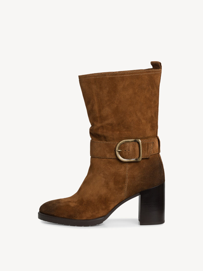Leather Cowboy boots - brown, COGNAC, hi-res