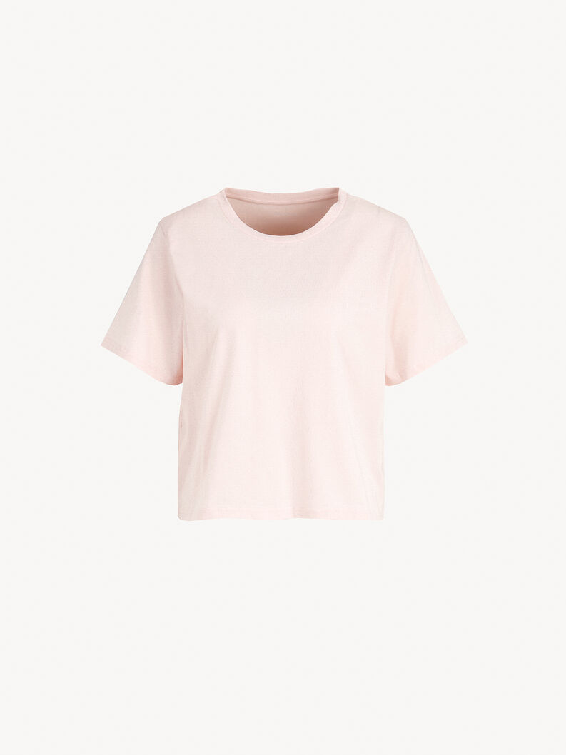 Koszulka oversize - jasnoróżowy, Cloud Pink, hi-res