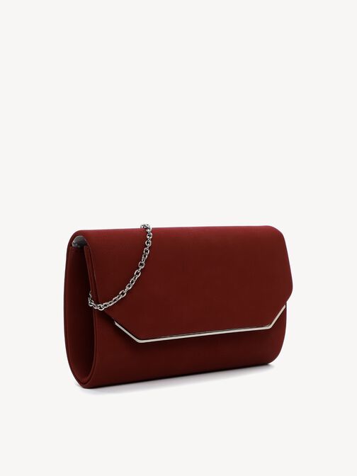 Clutch bag, wine, hi-res
