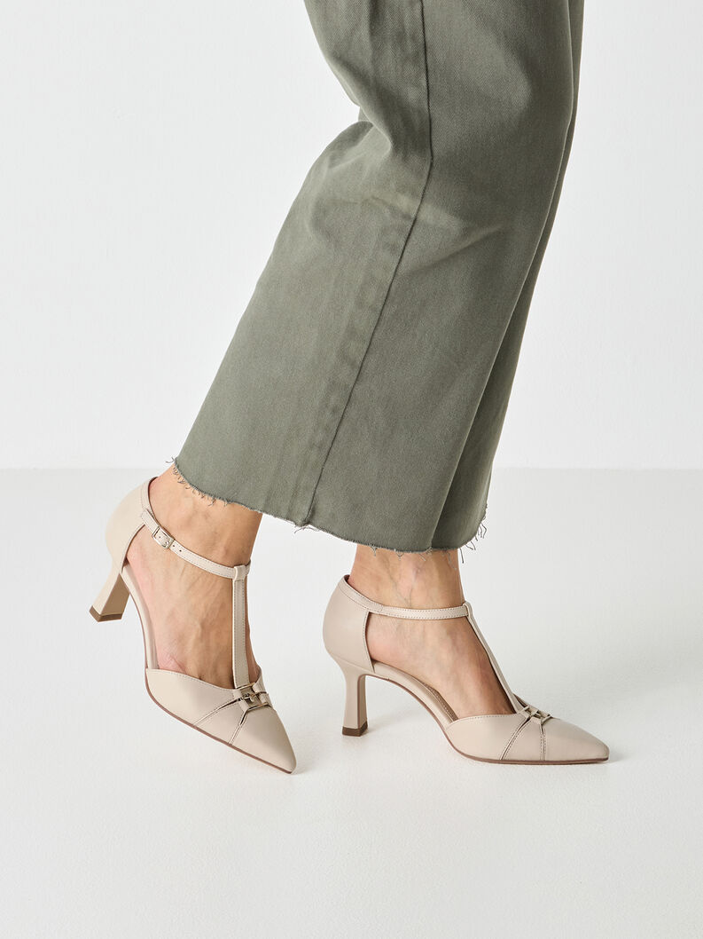Leather Pumps - beige, 418, hi-res