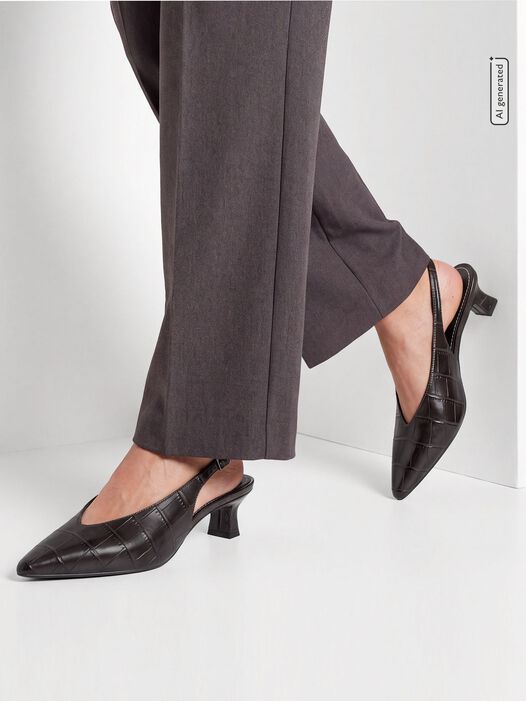 Slingpumps, MOCCA CROCO, hi-res