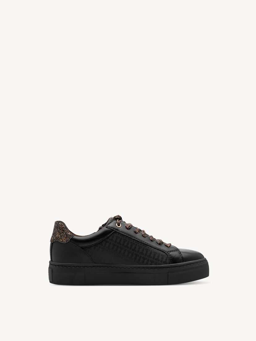 Sneaker - zwart, BLACK/LEOPARD, hi-res