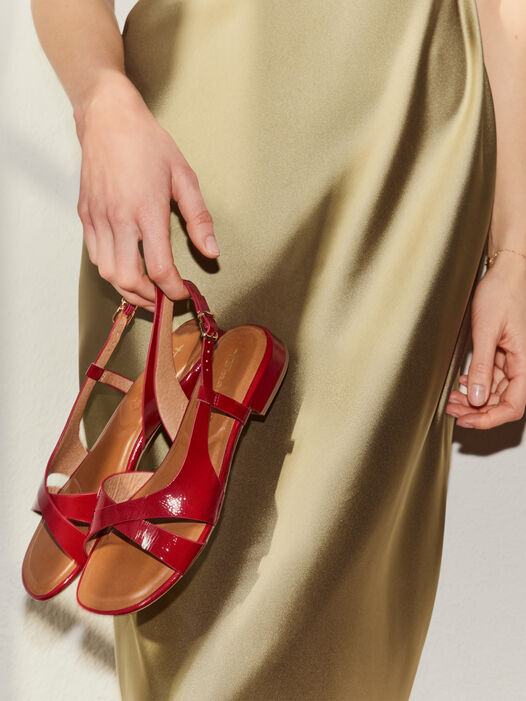 Sandaal, CHERRY PATENT, hi-res