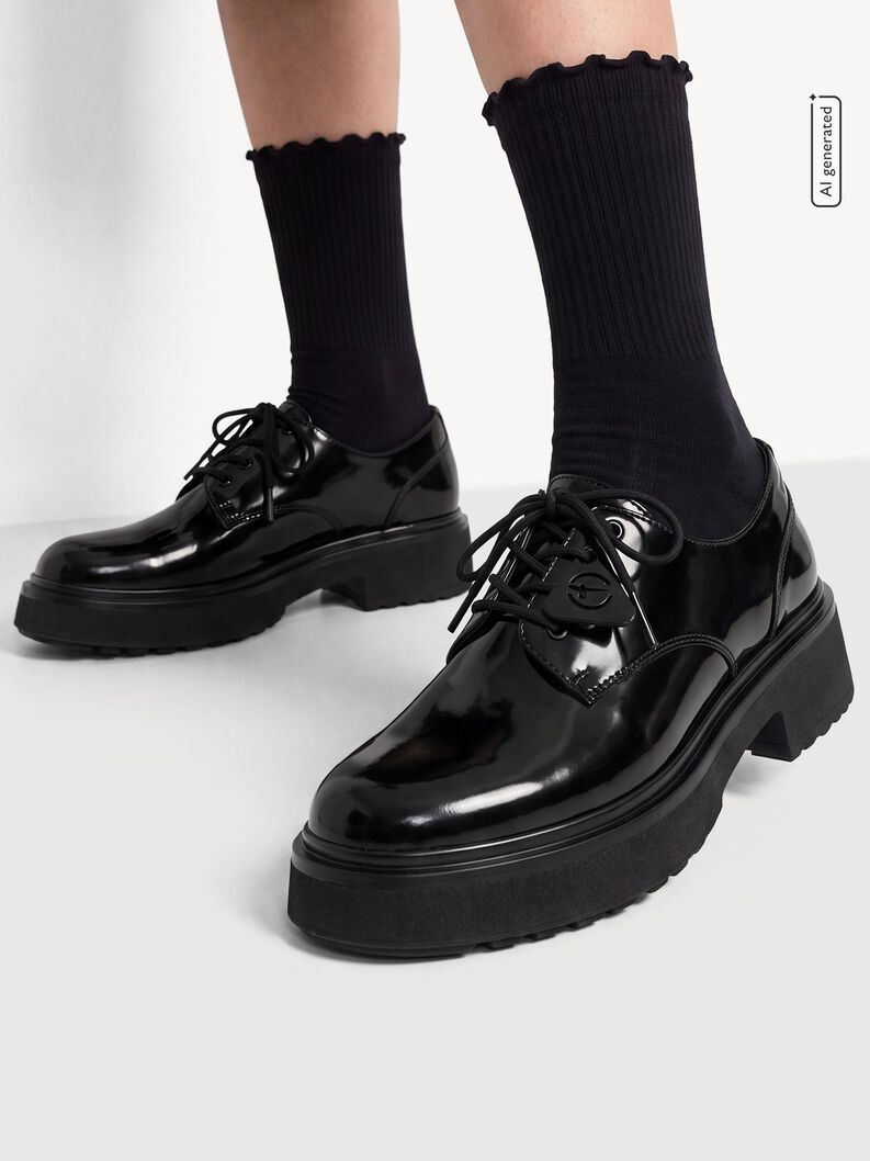 Low shoes, BLACK, hi-res