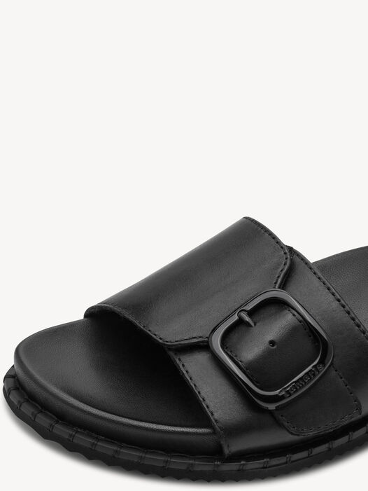 Slipper, BLACK NAPPA, hi-res