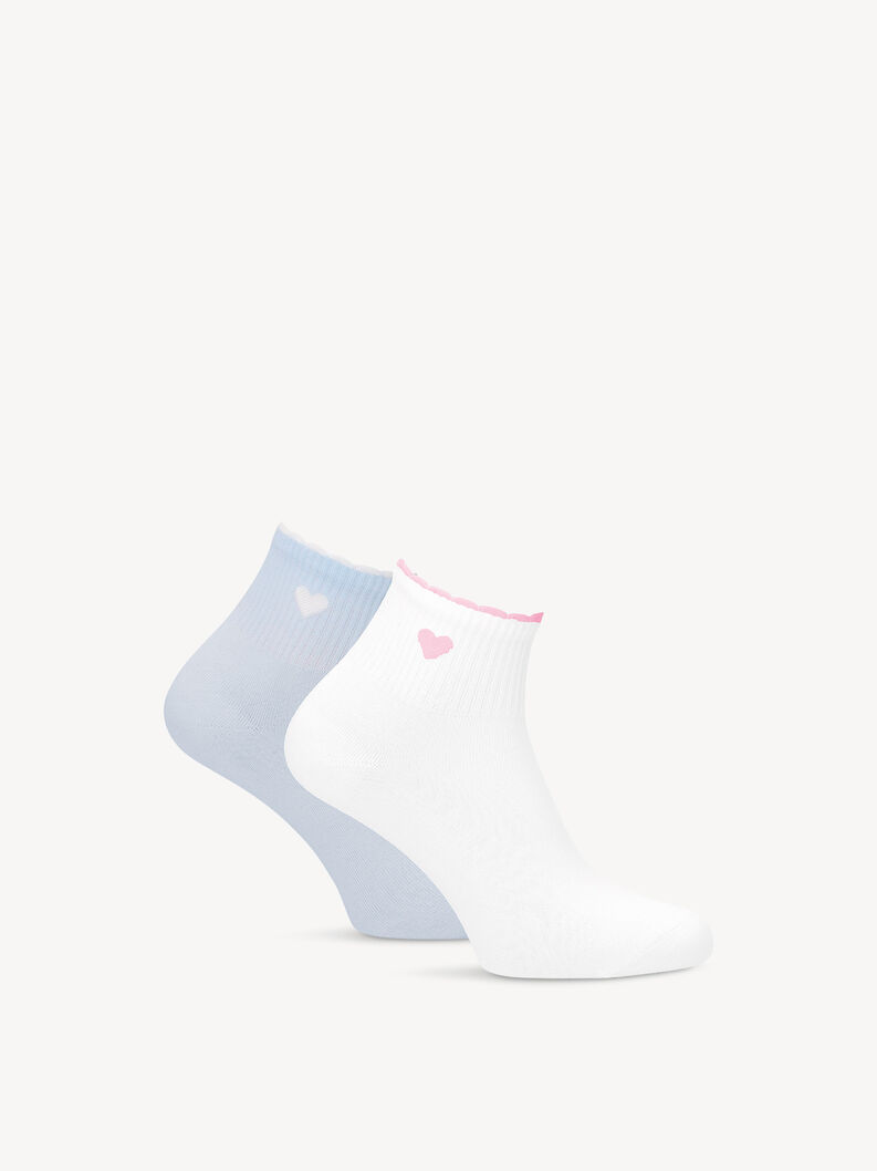Socken 2er-Set, white/sky, hi-res