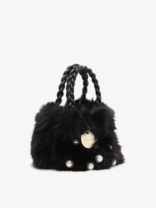 Shopping bag, black, hi-res