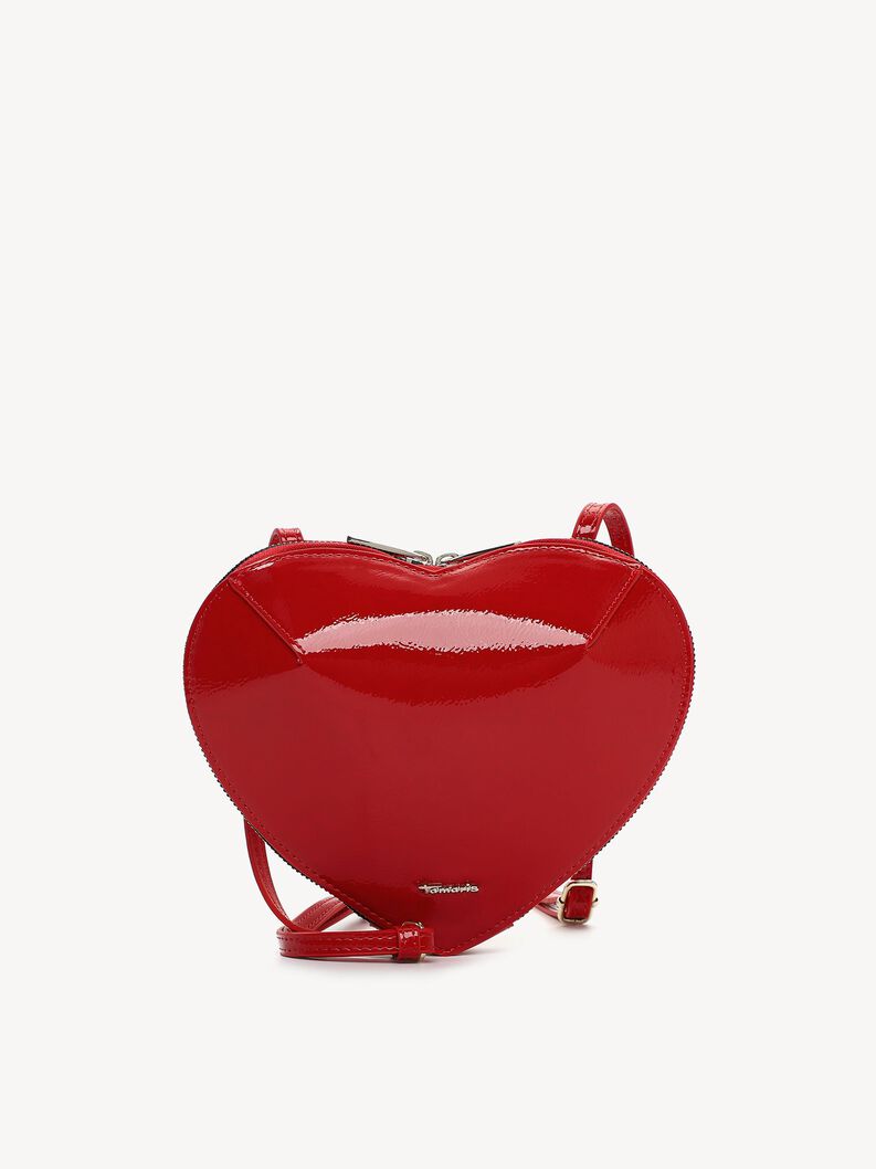 Borsa a tracolla - rosso, red-finish, hi-res