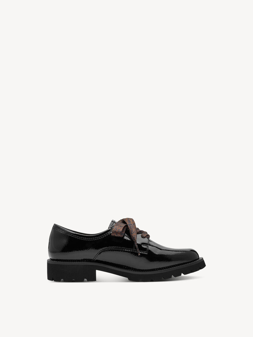 Lage schoen - zwart, BLACK, hi-res