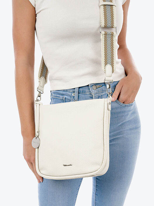 Schoudertas, ecru, hi-res