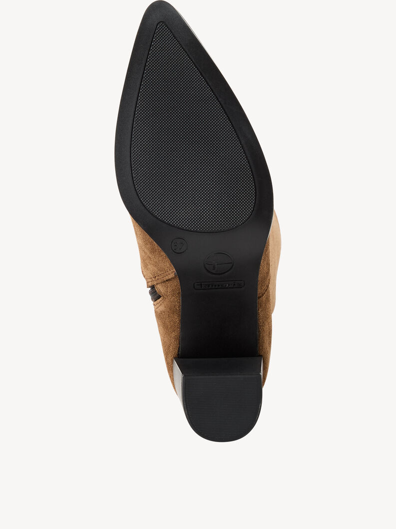 Leather Boots - brown, BROWN, hi-res