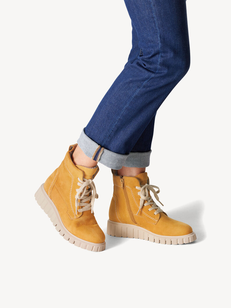 Tamaris Womens Sneaker Damen Gelb Tamaris Yellow Chelsea Boots