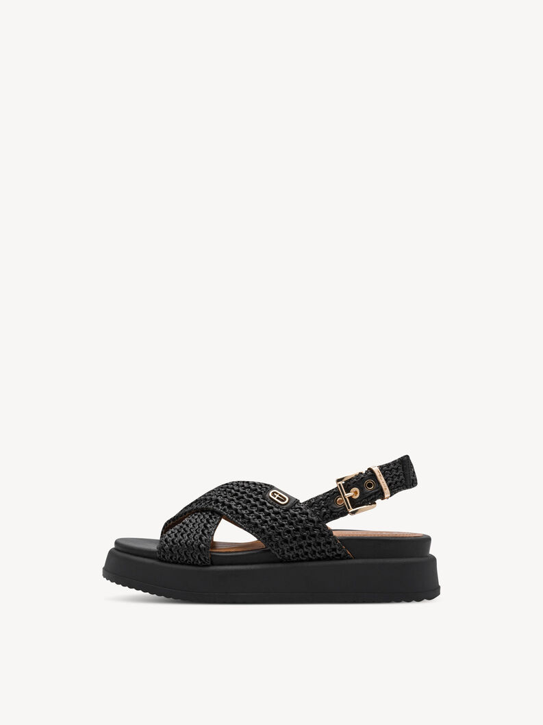 Sandalette, BLACK, hi-res