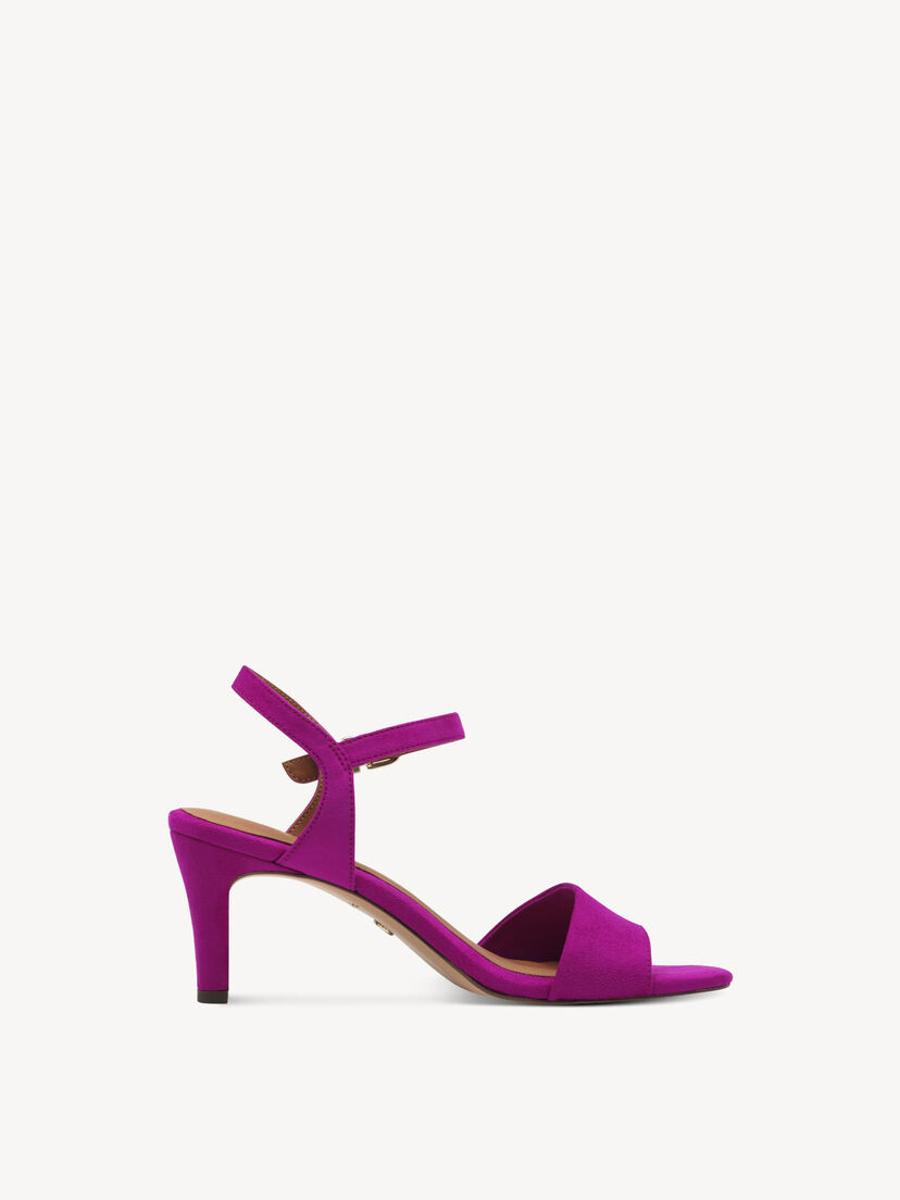 Sandaaltje - pink, DARK PINK, hi-res