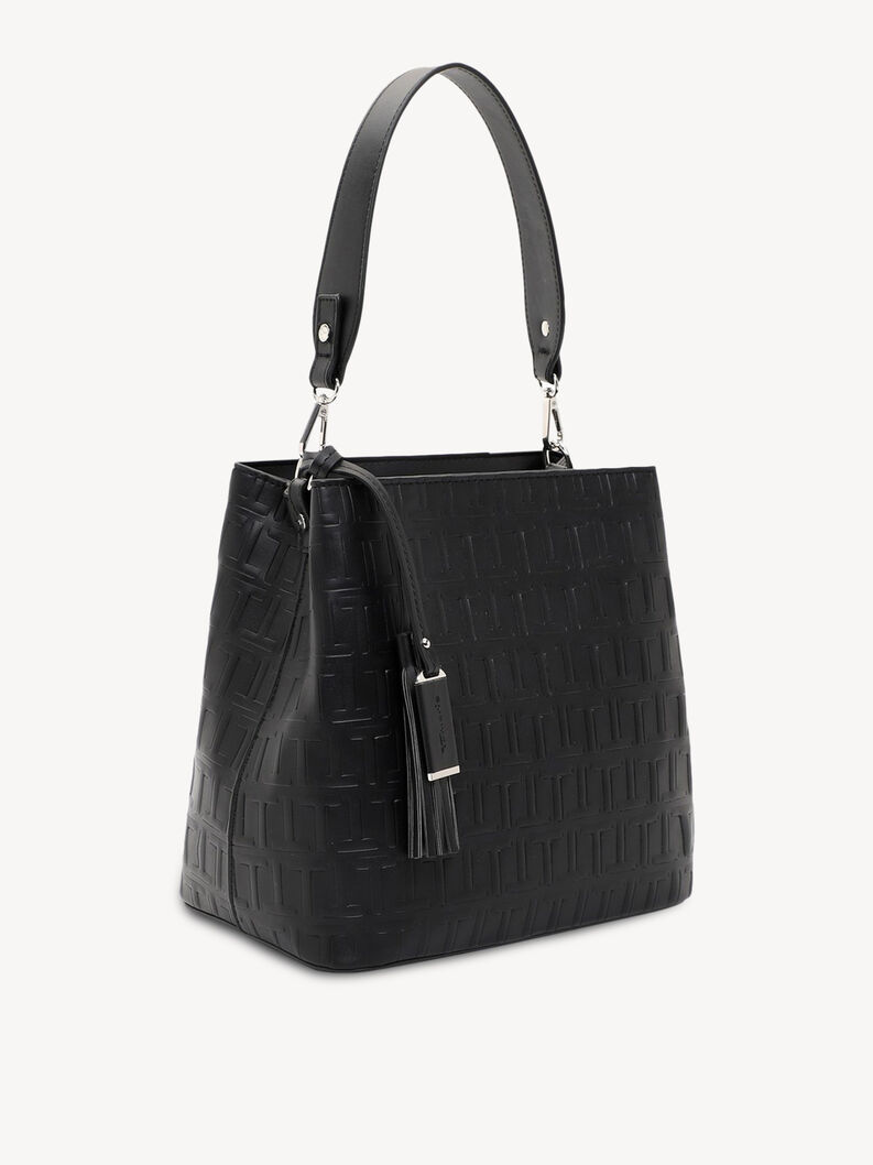 Handtasche - schwarz, black, hi-res