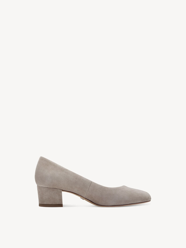 Lederpumps - beige, TAUPE, hi-res