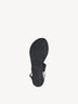 Sandale en cuir - noir, BLACK GLAM, hi-res