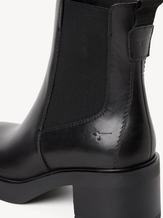 Chelseaboot, BLACK LEATHER, hi-res