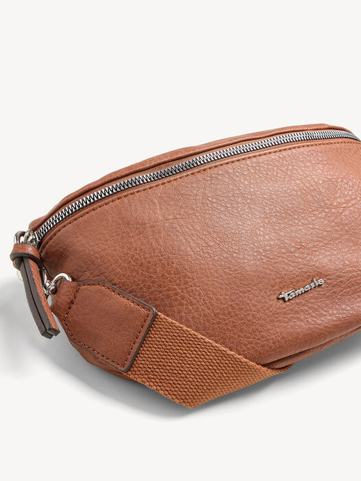 Schoudertas, cognac, hi-res