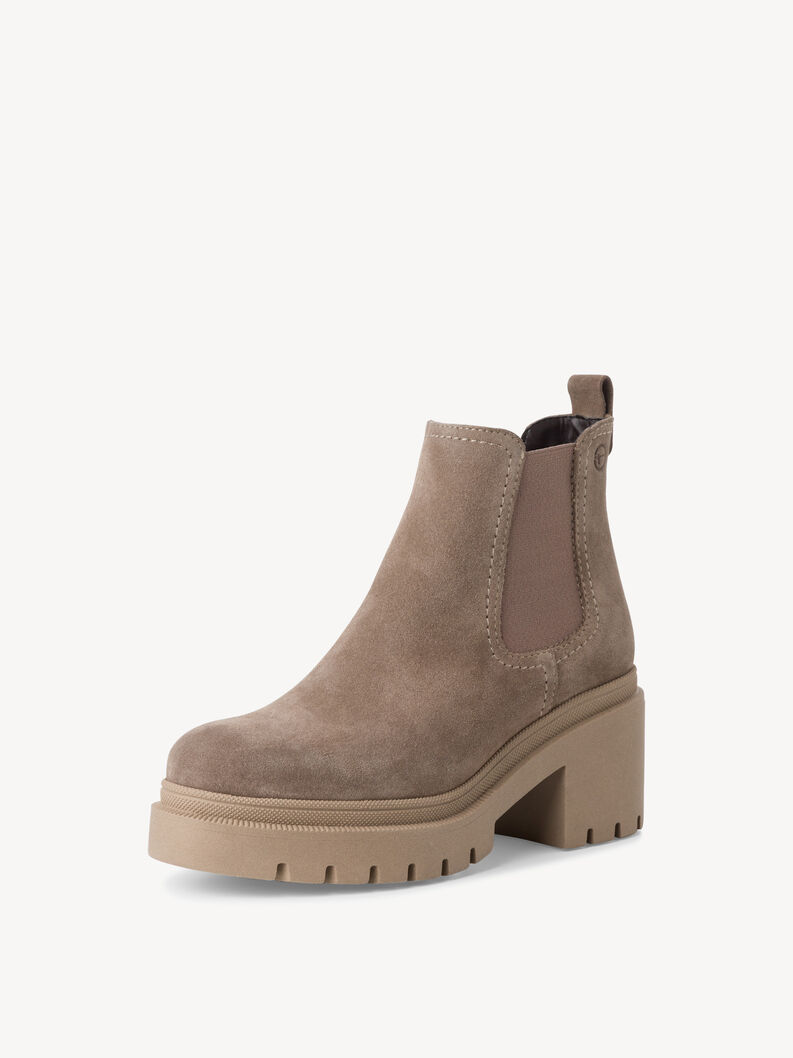 Chelsea boot - brun, TAUPE SUEDE, hi-res