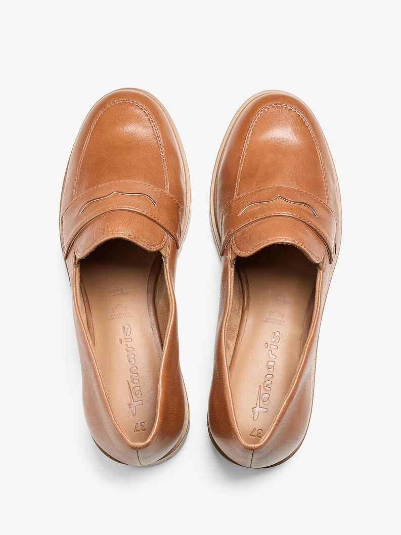 Slipper, COGNAC LEATHER, hi-res