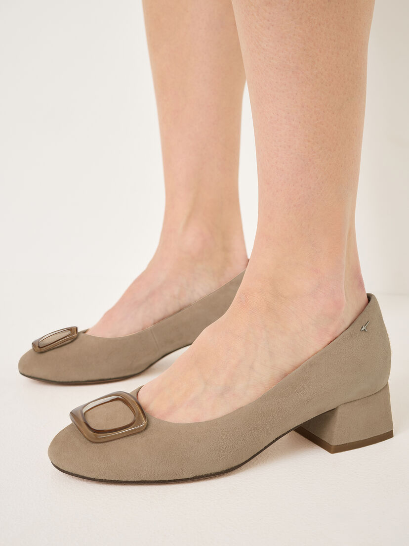 Leren Pumps - bruin, TAN, hi-res