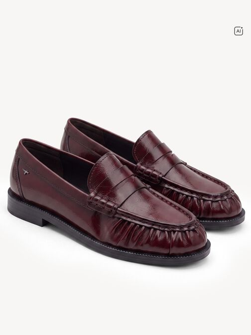 Slipper, MERLOT PATENT, hi-res