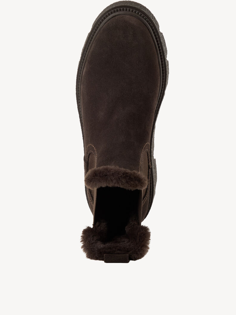 Lederstiefelette - braun Warmfutter, ESPRESSO, hi-res