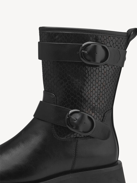 Enkellaarsje, BLACK/STRUCT., hi-res