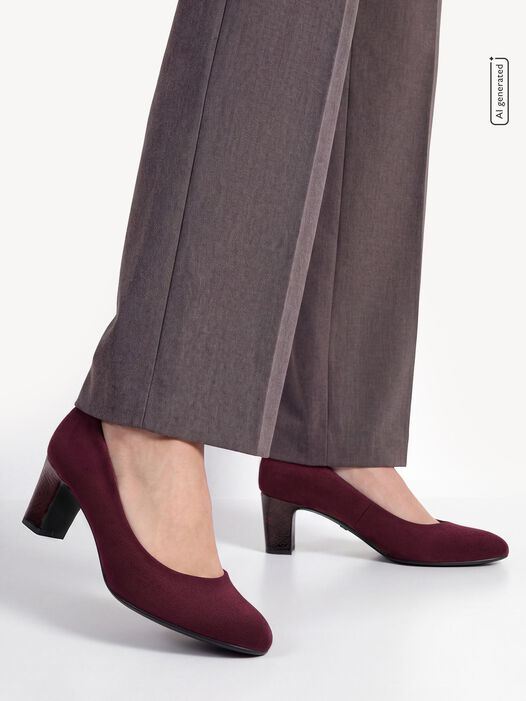 Pumps, BURGUNDY COMB, hi-res