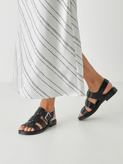 Sandale, BLACK, hi-res