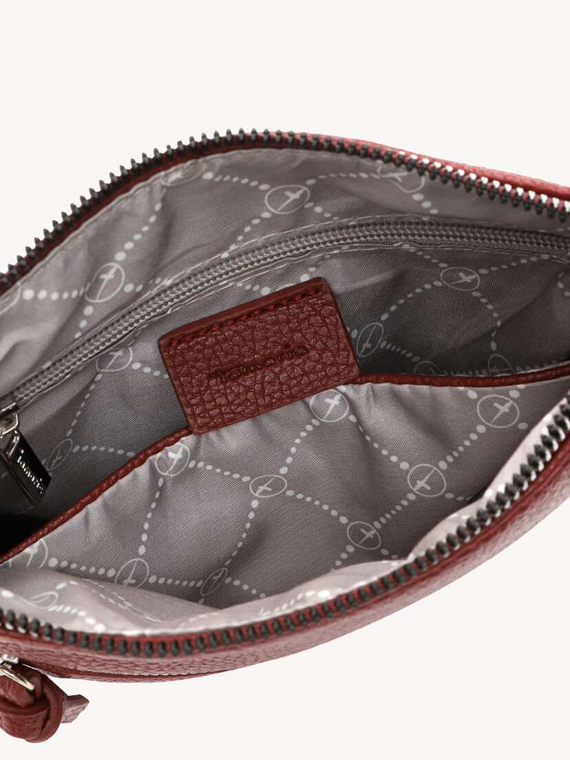 Schoudertas - rood, darkwine, hi-res