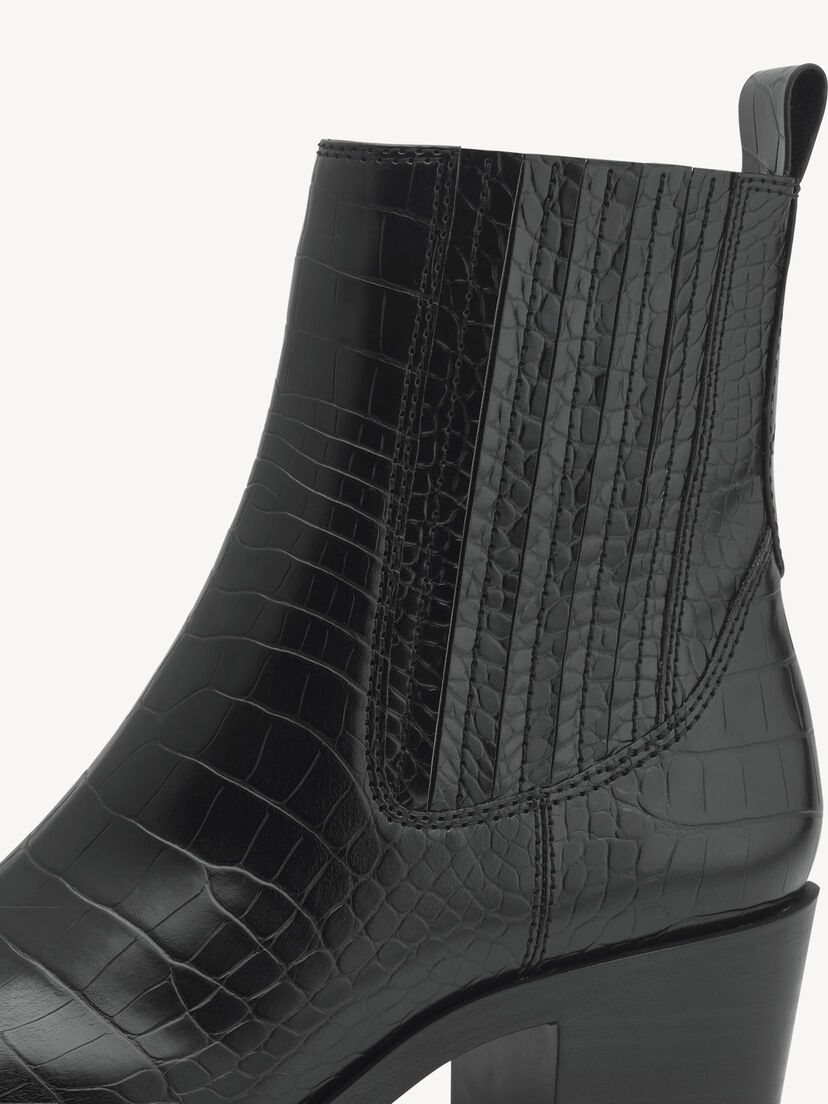 Chelseaboot, BLACK CROCO, hi-res