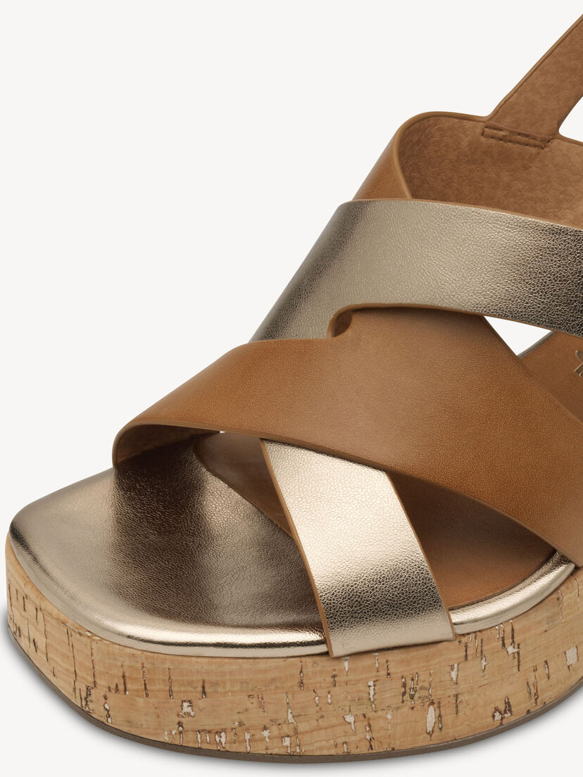 Sandaaltje - bruin, COGNAC COMB, hi-res