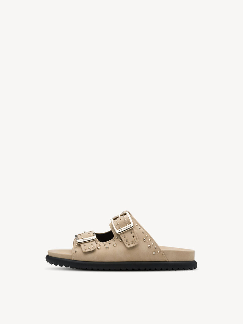 Klapki - brązowy, TAN, hi-res